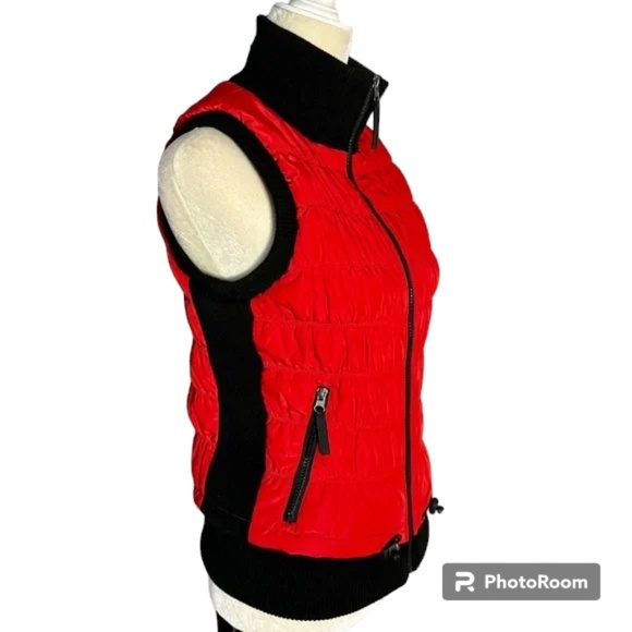 Calvin Klein Performance Puffer Vest Red Size Small - Picture 4 of 4
